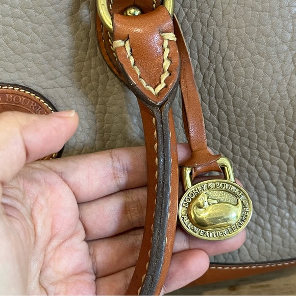 Vintage Classic Dooney & Bourke Leather Satchel - Picture 5 of 15